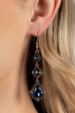 Load image into Gallery viewer, Open Door Jewelry - Prague Princess - Blue Earrings - Paparazzi Accessories
