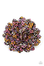 Load image into Gallery viewer, five-dollar-jewelry-positively-flower-patch-black-hair clip-paparazzi-accessories
