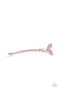 five-dollar-jewelry-deep-dive-pink-hair clip-paparazzi-accessories