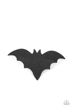 Load image into Gallery viewer, five-dollar-jewelry-bat-to-the-bone-black-hair clip-paparazzi-accessories
