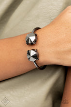 Load image into Gallery viewer, Open Door Jewelry - Spark and Sizzle - Black Bracelet - Paparazzi Accessories
