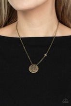 Load image into Gallery viewer, Open Door Jewelry - Live The Life You Love - Brass Necklace - Paparazzi Accessories
