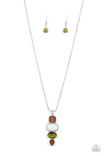 Load image into Gallery viewer, five-dollar-jewelry-elemental-energy-green-necklace-paparazzi-accessories
