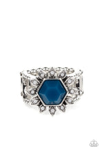 Load image into Gallery viewer, five-dollar-jewelry-wonderfully-wallflower-blue-ring-paparazzi-accessories
