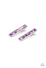 Load image into Gallery viewer, five-dollar-jewelry-for-all-the-world-to-sequin-purple-hair clip-paparazzi-accessories
