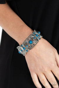 Open Door Jewelry - Going, Going, GONDOLA - Blue Bracelet - Paparazzi Accessories