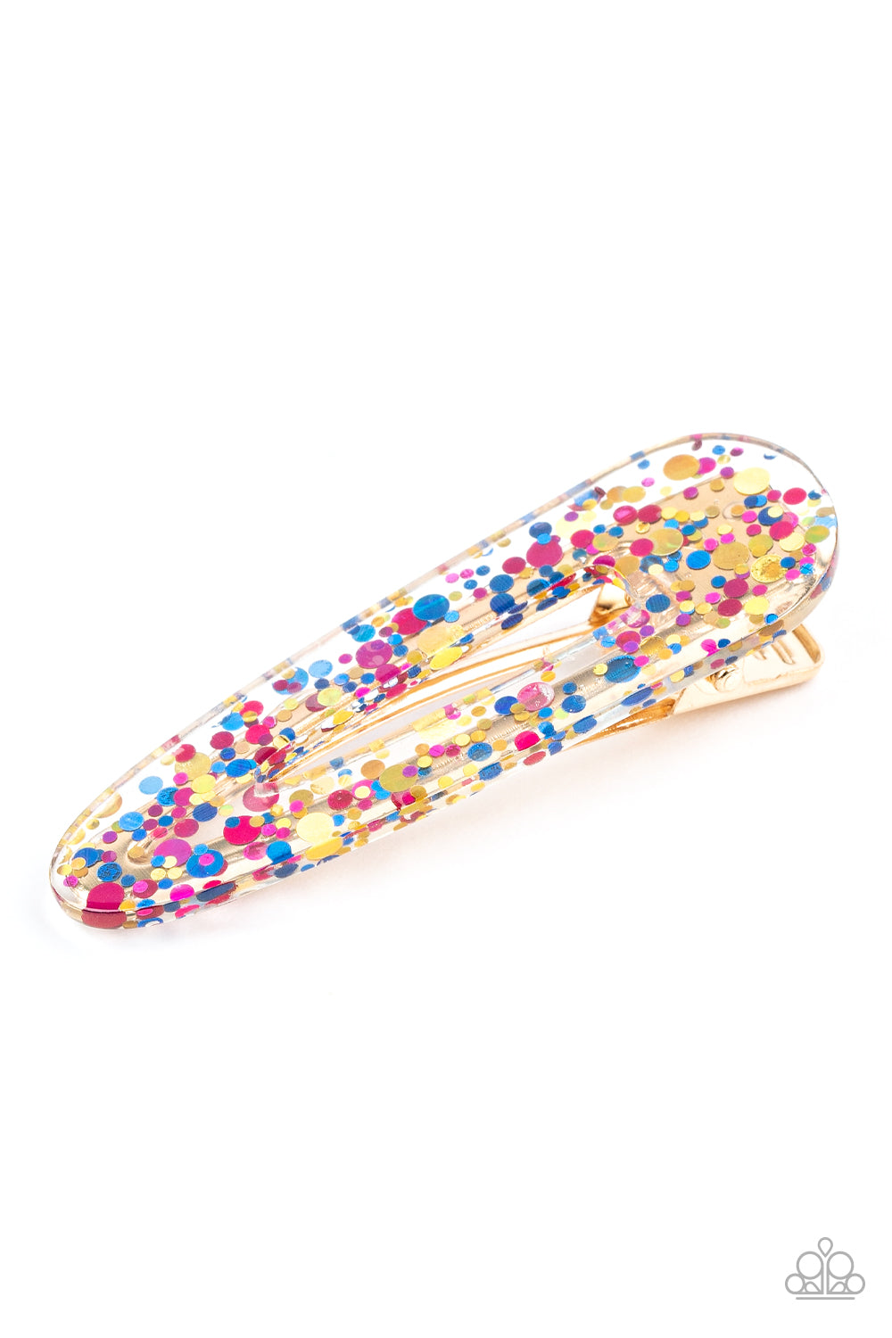 Open Door Jewelry - Wish Upon a Sequin - Multi Hair Clip - Paparazzi Accessories