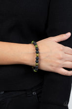 Load image into Gallery viewer, Open Door Jewelry - Molten Mogul - Green Bracelet - Paparazzi Accessories
