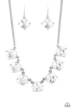 Load image into Gallery viewer, five-dollar-jewelry-the-showcase-must-go-on-white-necklace-paparazzi-accessories
