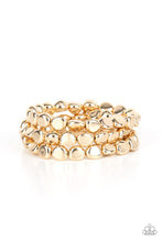 Load image into Gallery viewer, five-dollar-jewelry-haute-stone-gold-bracelet-paparazzi-accessories
