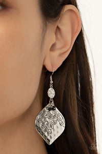 Open Door Jewelry - Tropical Terrace - Black Earrings - Paparazzi Accessories