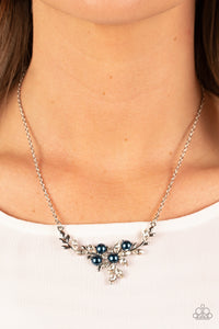 Open Door Jewelry - Because Im The Bride - Blue Necklace - Paparazzi Accessories