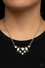 Load image into Gallery viewer, Open Door Jewelry - Lavishly Loaded - Silver Necklace - Paparazzi Accessories
