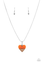 Load image into Gallery viewer, five-dollar-jewelry-you-complete-me-orange-necklace-paparazzi-accessories
