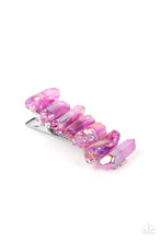 Load image into Gallery viewer, five-dollar-jewelry-crystal-caves-purple-hair clip-paparazzi-accessories
