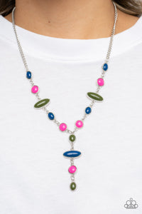 Open Door Jewelry - Authentically Adventurous - Multi Necklace - Paparazzi Accessories