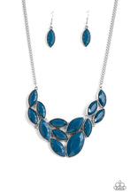 Load image into Gallery viewer, five-dollar-jewelry-glitzy-goddess-blue-necklace-paparazzi-accessories
