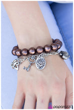 Load image into Gallery viewer, five-dollar-jewelry-oh-so-charming-brown-paparazzi-accessories
