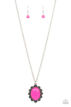 Load image into Gallery viewer, five-dollar-jewelry-daisy-dotted-deserts-pink-necklace-paparazzi-accessories
