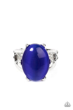 Load image into Gallery viewer, five-dollar-jewelry-enchantingly-everglades-blue-ring-paparazzi-accessories
