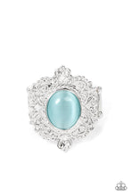 Load image into Gallery viewer, five-dollar-jewelry-delightfully-dreamy-blue-ring-paparazzi-accessories
