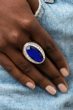 Load image into Gallery viewer, Open Door Jewelry - Believe in Bling - Blue Ring - Paparazzi Accessories
