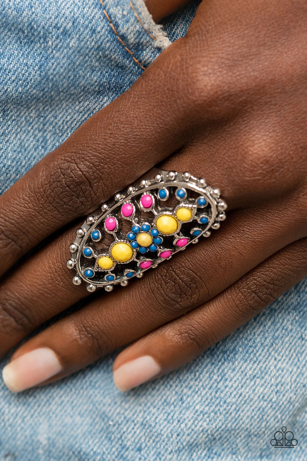 Open Door Jewelry - Sonoran Solstice - Blue Ring - Paparazzi Accessories