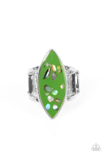 Load image into Gallery viewer, five-dollar-jewelry-oceanic-odyssey-green-ring-paparazzi-accessories
