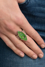 Load image into Gallery viewer, Open Door Jewelry - Oceanic Odyssey - Green Ring - Paparazzi Accessories
