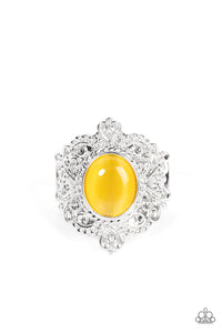 five-dollar-jewelry-delightfully-dreamy-yellow-ring-paparazzi-accessories