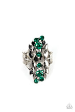 Load image into Gallery viewer, five-dollar-jewelry-smoky-smolder-green-ring-paparazzi-accessories
