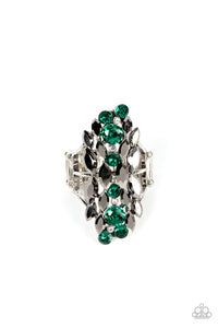 five-dollar-jewelry-smoky-smolder-green-ring-paparazzi-accessories
