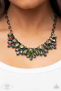Open Door Jewelry - Combustible Charisma - Multi Necklace - Paparazzi Accessories