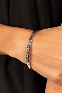 Open Door Jewelry - Gives Me the SHIMMERS - Pink Bracelet - Paparazzi Accessories