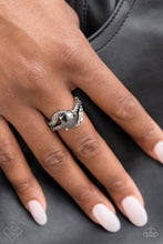 Load image into Gallery viewer, Open Door Jewelry - Blockbuster Boom - Silver Ring - Paparazzi Accessories
