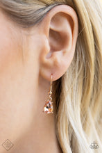 Load image into Gallery viewer, Open Door Jewelry - Completely Captivated - Rose Gold Necklace - Paparazzi Accessories
