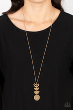 Load image into Gallery viewer, Open Door Jewelry - Phase Out - Gold Necklace - Paparazzi Accessories
