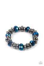 Load image into Gallery viewer, five-dollar-jewelry-power-pose-blue-bracelet-paparazzi-accessories
