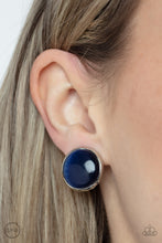 Load image into Gallery viewer, Open Door Jewelry - Cool Pools - Blue Clip-On - Paparazzi Accessories
