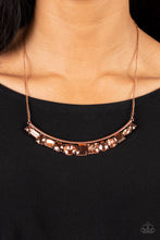 Load image into Gallery viewer, Open Door Jewelry - The Only SMOKE-SHOW in Town - Copper Necklace - Paparazzi Accessories
