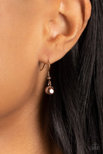 Load image into Gallery viewer, Open Door Jewelry - The Only SMOKE-SHOW in Town - Copper Necklace - Paparazzi Accessories
