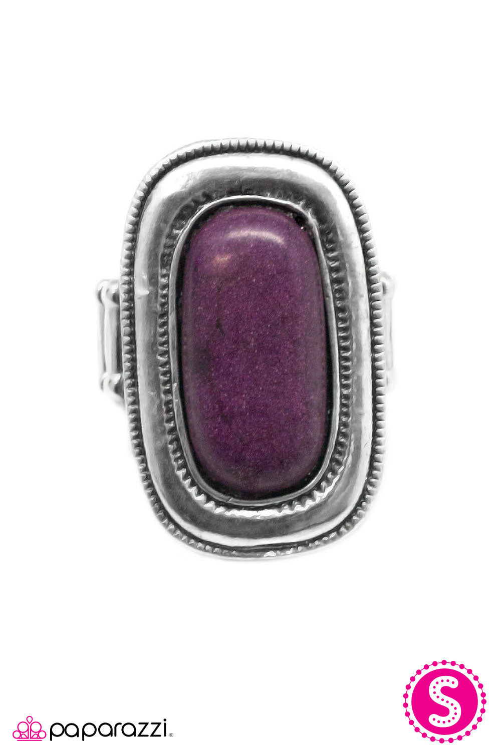 Open Door Jewelry - A Little Bit Country - Purple Ring - Paparazzi Accessories