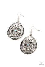 Load image into Gallery viewer, five-dollar-jewelry-summer-sojourn-blue-earrings-paparazzi-accessories
