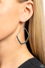 Load image into Gallery viewer, Open Door Jewelry - Bent on Success - Silver Earrings - Paparazzi Accessories
