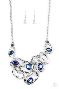 five-dollar-jewelry-warp-speed-blue-necklace-paparazzi-accessories