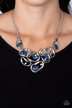 Load image into Gallery viewer, Open Door Jewelry - Warp Speed - Blue Necklace - Paparazzi Accessories
