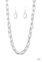 Load image into Gallery viewer, five-dollar-jewelry-tough-call-silver-necklace-paparazzi-accessories
