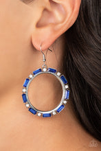 Load image into Gallery viewer, Open Door Jewelry - Gritty Glow - Blue Earrings - Paparazzi Accessories
