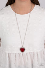 Load image into Gallery viewer, Open Door Jewelry - Prismatically Twitterpated - Red Necklace - Paparazzi Accessories
