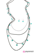 Load image into Gallery viewer, Open Door Jewelry - On Route 66 - Blue Necklace - Paparazzi Accessories
